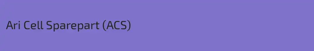 Ari Cell Sparepart (ACS)
